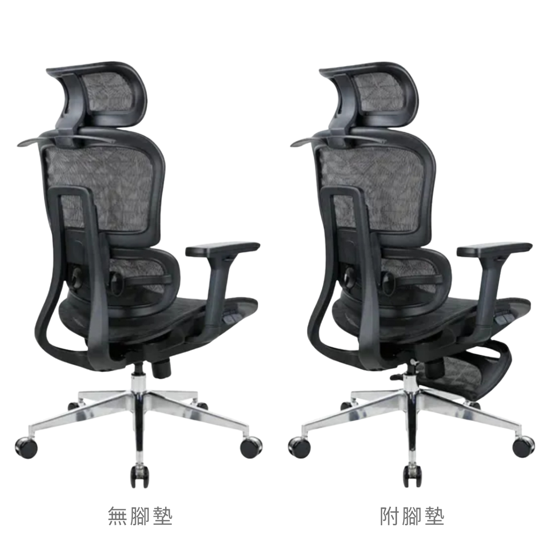 電腦椅推薦伯恩人體工學全網椅
