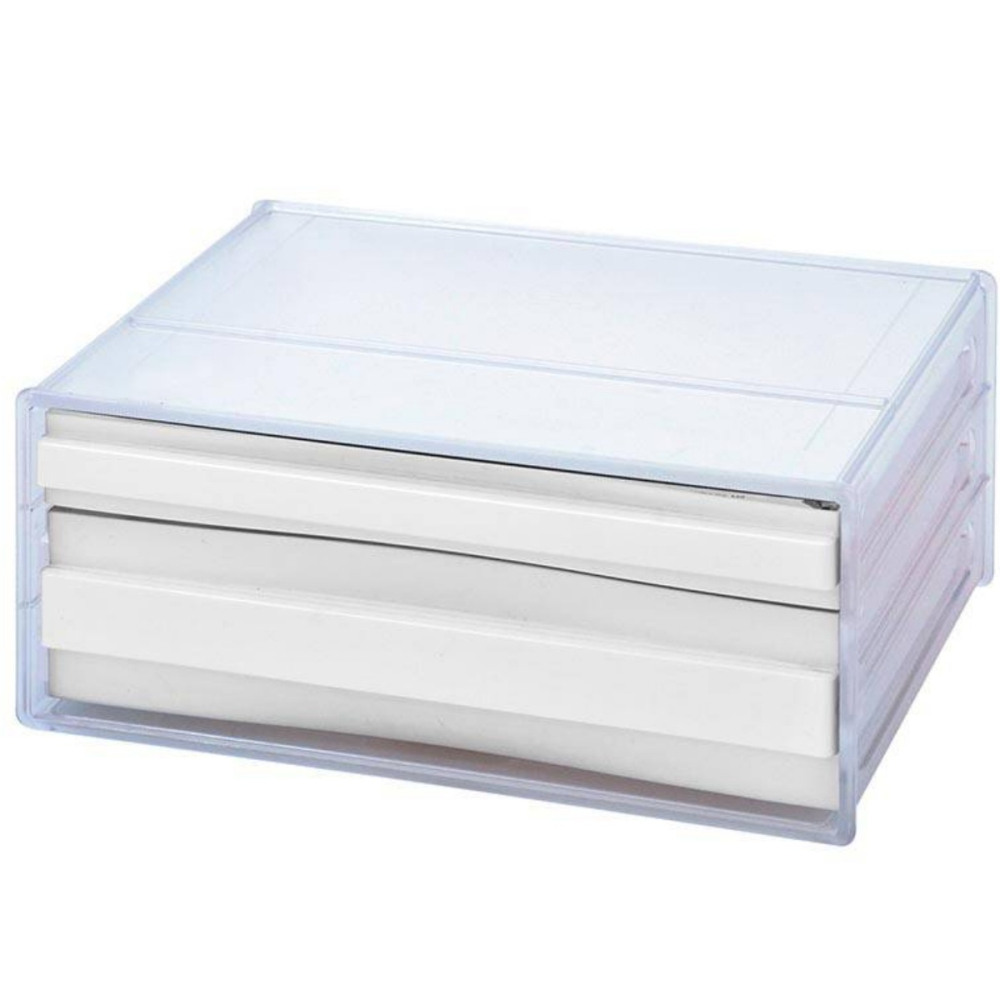 DDH-111 A4橫式桌上文件櫃(2抽)