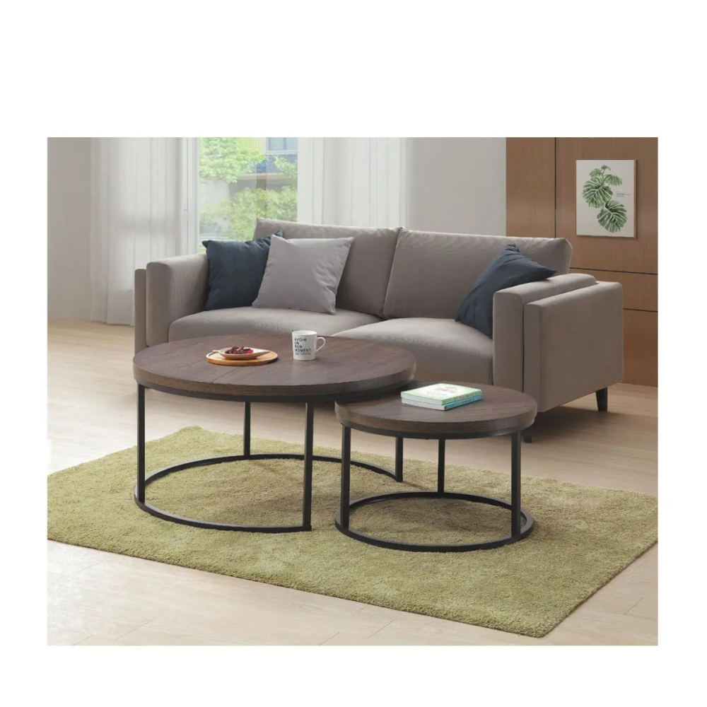 巧韻多功能圓型茶几組