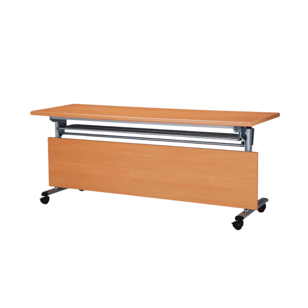 一代檯面可掀式會議桌(掛式前擋)