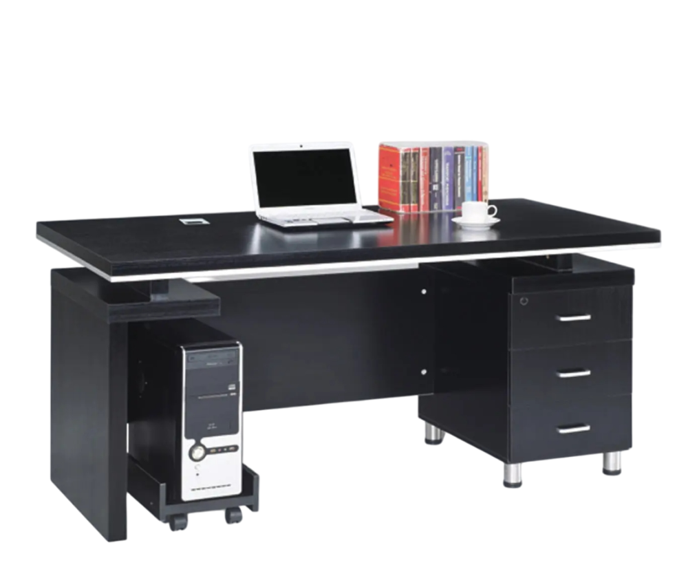 5尺伊菲爾馬鞍皮辦公桌