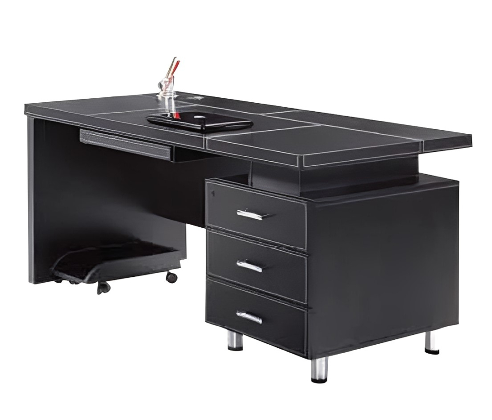 5尺伊菲爾馬鞍皮辦公桌