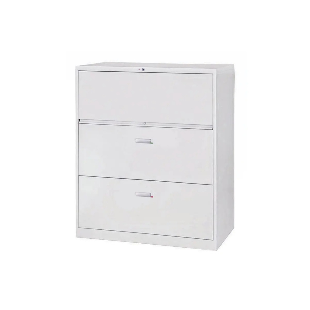 3-23項複合三層式鋼製公文櫃