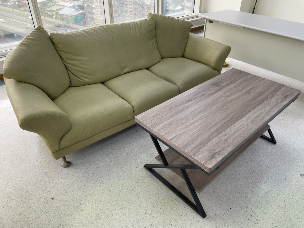 三人沙發+大茶几