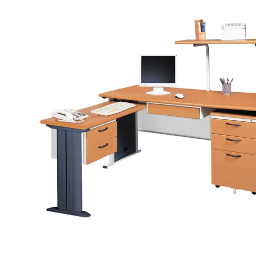 SYS160L辦公桌(整組含上架)