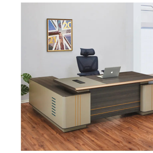 7尺馬汀雙色主管桌