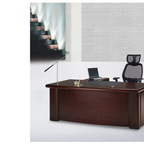 6.5尺豪華優質全木皮主管桌