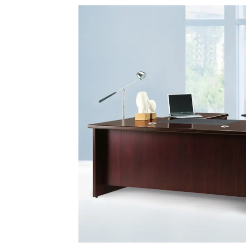 5.8尺豪華優質全木皮主管桌